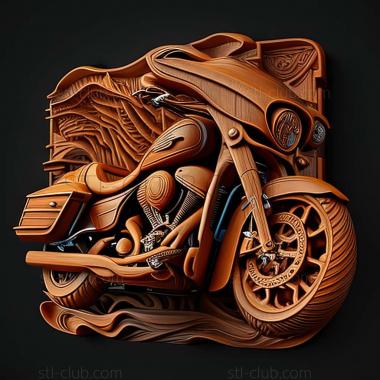 3D модель Harley Davidson CVO Street Glide (STL)